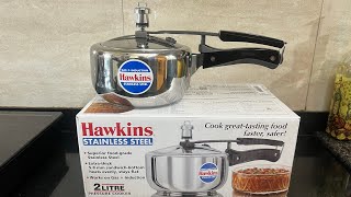 Hawkins Stainless Steel Pressure Cooker Review  Hawkins 2 litre Pressure Cooker  Honest Review [upl. by Lyrehc800]