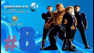 Fantastic Four Rise of the Silver Surfer gameplay on XBOX360 we have to fight Terrax in Cut Part 8 [upl. by Pan]