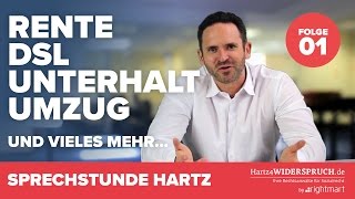 Sprechstunde Hartz 4  Teil 1 – kostenlose Rechtsberatung gegen die Willkür der Jobcenter [upl. by Scrivings]