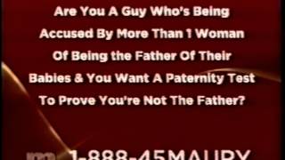 Maury Povich Commercial 2 [upl. by Meelak]