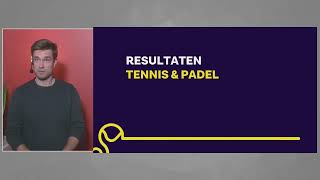 Inspiratiedag Tennis en Padel  16 januari 2024  deel 1 [upl. by Gussman]