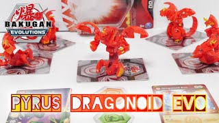 PYRUS DRAGONOID EVO Core Single Pack  Bakugan Evolutions  BAKUGAN UNBOX [upl. by Mortimer919]