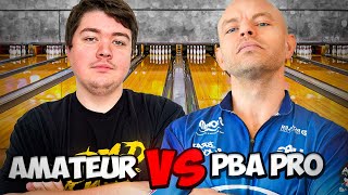 PBA PRO vs Amateur BOWLING CHALLENGE [upl. by Boff]