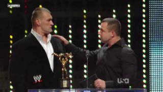 Santino Marella amp Vladimir Kozlov Funny Moment At The Slammys [upl. by Macilroy246]