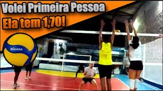 Ela é sub18 e Botou Respeito Vôlei em Primeira Pessoa  SP  Brasil [upl. by Bannister]