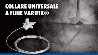 Collare universale a fune VARIFIX®  Würth italia [upl. by Aikyt]