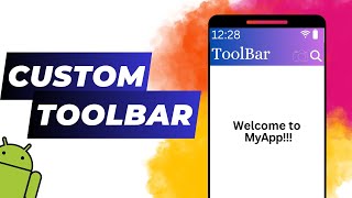 Custom ToolBar in Android Studio [upl. by Eitteb609]