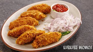 Kurkure Momos Recipe  Crunchy amp Juicy Soya Veg Momo  CookingShooking [upl. by Behl122]