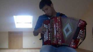 Pirates of the Caribbean Main Theme on concertina [upl. by Uaeb386]