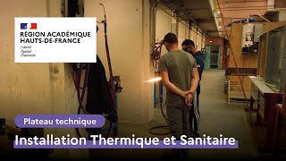 Installation Thermique et Sanitaire  Plateau Technique [upl. by Trix665]