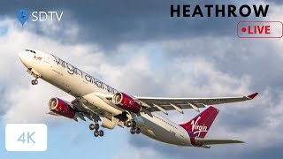 Heathrow Airport Live  EGLLLHR  2nd April 2024 [upl. by Ludwig441]