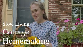 Creating a Home You Love Budget Friendly Cottage Style Decorating Summer Cottage Dress Lookbook [upl. by Arracahs]