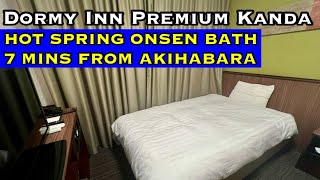 Dormy Inn Premium Kanda  82 Hotel  1 Min From Kanda Station  7 Mins From Akihabara Tokyo Japan [upl. by Oned]