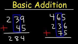 Math  Addition  Basic Introduction [upl. by Lecram]