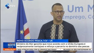 Ministro do Mar garante que novo acordo com a União Europeia é reciprocamente vantajoso [upl. by Lipsey]