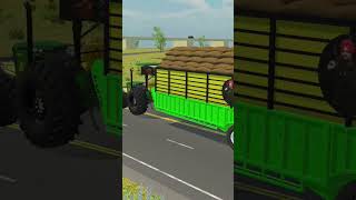 Trolley ko tractor se alag karne ka tarika  Indian vehicles simulator gaming🎮 [upl. by Carlton]