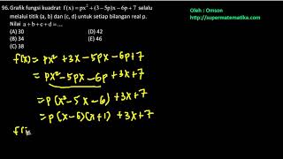 TO 1 UTBK 2019 SSC Matematika Saintek no 96 [upl. by Aticilef]