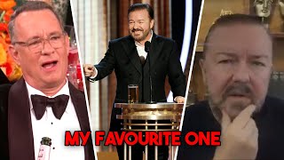 Ricky Gervais Favourite Golden Globes Moment [upl. by Seppala941]