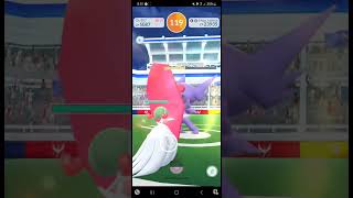 Mega Sableye Solo No Weather Boost Feint Attack amp Power Gem pokemongo [upl. by Ettezyl]