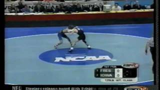 3 x NCAA Wrestling Champion Stephen Abas  Sr vs Iowa [upl. by Regnij]