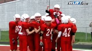 Raw Local student with Down Syndrome scores touchdown [upl. by Karr]