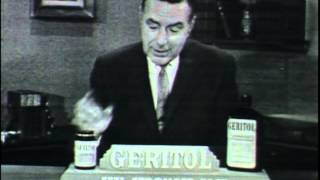 Geritol TV Commerical  1960s [upl. by Doner]