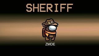 Among Us But SHERIFF CREW Role mods [upl. by Worlock]