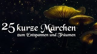 25 kurze Märchen zum Einschlafen und Träumen mit Grimm Andersen Reinheimer  Hörbuch deutsch [upl. by Gilpin722]