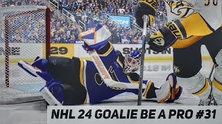 NHL 24 Goalie Be A Pro  EP31 Pondering A Trade [upl. by Noiroc866]