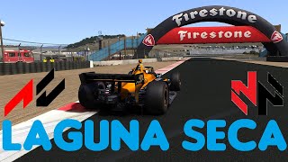 LAGUNA SECA 2023 INDYCAR TRACL AND ENVIRONMENT SKIN FOR ASSETTO CORSA [upl. by Edas]