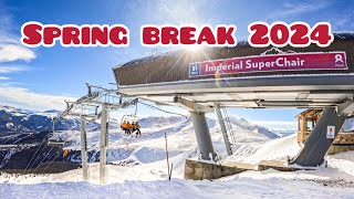 Breckenridge Mountain  Spring Break Ski Trip⛷️ [upl. by Redan837]