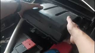 Mercedes Benz C200 W205 Battery Replacement  VINBATTERYCOM [upl. by Naitsabas125]