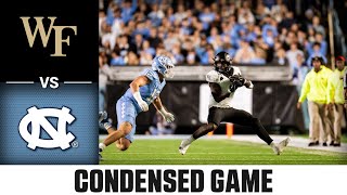 Wake Forest vs North Carolina Condensed Game  2024 ACC Football [upl. by Aivekahs936]