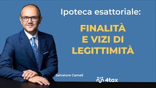 IPOTECA ESATTORIALE ECCO COME ELIMINARLA [upl. by Adnohs]