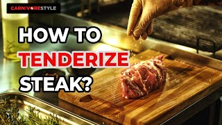 How to Tenderize Steak 8 Cooking Preparation Techniques [upl. by Almeta]