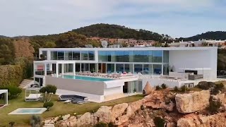 Stunning Spanish Seafront Villa  Modern Luxury with Ocean Views  FK LUXURY [upl. by Ecnirp]