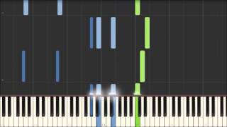 Korobeiniki  Russian Folk Song Tetris Theme Piano Tutorial Synthesia [upl. by Eittam248]