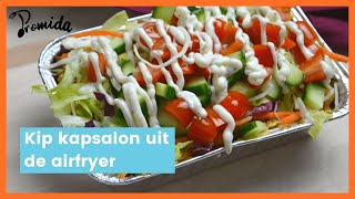 Airfryer recept Kip kapsalon uit de airfryer [upl. by Swamy673]