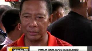 The Veep votes sees victory for Binays [upl. by Cain]