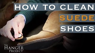 How to Clean Suede Shoes [upl. by Aisanahta]