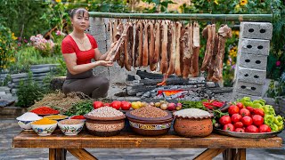 Smoked Pork Making Process  Bring Smoked Fish Smoked Pork goes to market to sell Buy A Puppy [upl. by Haram708]