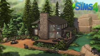 CABIN ON THE LAKE  The Sims 4 Stop Motion [upl. by Debarath867]