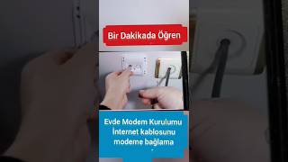 Ev telefonu nasıl bağlanır Ev telefonu nasıl Kurulur Ev telefonu nasıl çalışır modem kurulumu [upl. by Hay]