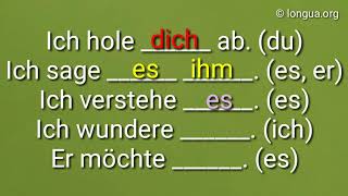 A1 A2 B1 B2 Übungen Verben mit Dativ Akkusativ Wechselpräposition helfen gratulieren danke [upl. by Aicxela]