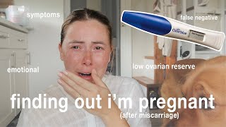 Finding Out Im Pregnant after miscarriage [upl. by Reynolds]