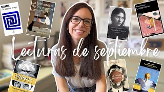 📚 WRAP UP septiembre 📚 Resumen de lecturas 💥 7 LIBROS increíbles y muy variados 💥 [upl. by Roee]