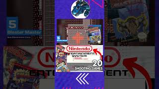 20 🔴 NES 🎯 SHOOTING games  Who had better AIM in 8 BIT❓ KONAMI❓ CAPCOM❓ [upl. by Kendricks]