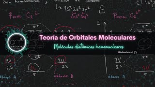 Teoría de orbitales moleculares TOM Ejercicio Molécula homonuclear  Estructura de la materia [upl. by Yecad]