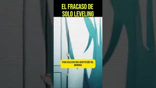 ¿Por qué Solo Leveling Fracasó anime sololeveling manhwa [upl. by Pheni956]