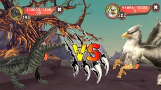 wildcraft Hippogriffin level 202 vs megalania level 195 who is strongest boss 😱😱 mystic vs Australia [upl. by Landrum882]